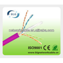 2013 boa notícia 4 pares UTP cat6 lan cabo com materiais diferentes